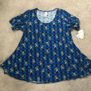 LuLaRoe Disney Frozen Perfect T Large - NWT